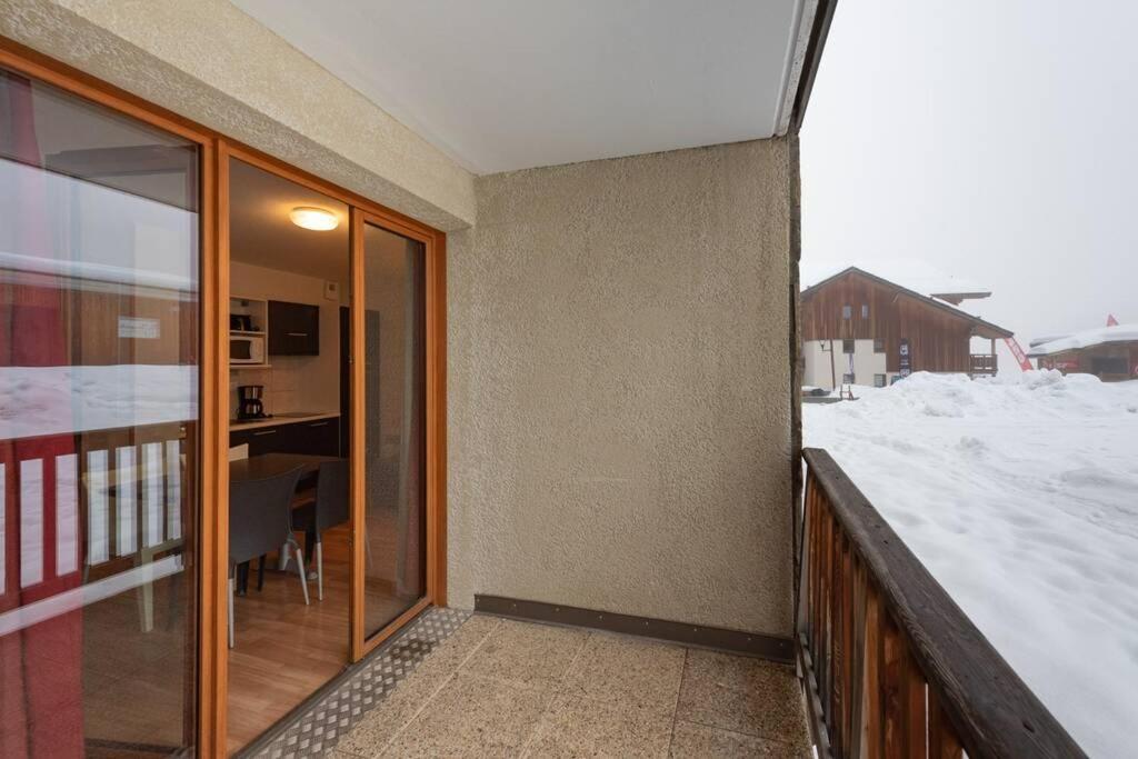 LES ORRES 1800 Appartement 4 p JACUZZI balnéo privé Vue piste piscine résidence Esterno foto